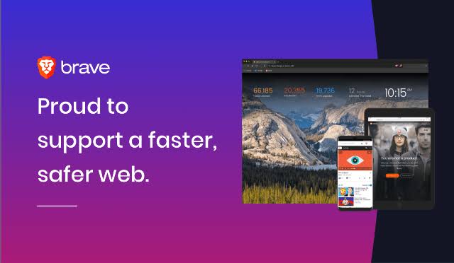 brave browser includes builtin crypto wallet