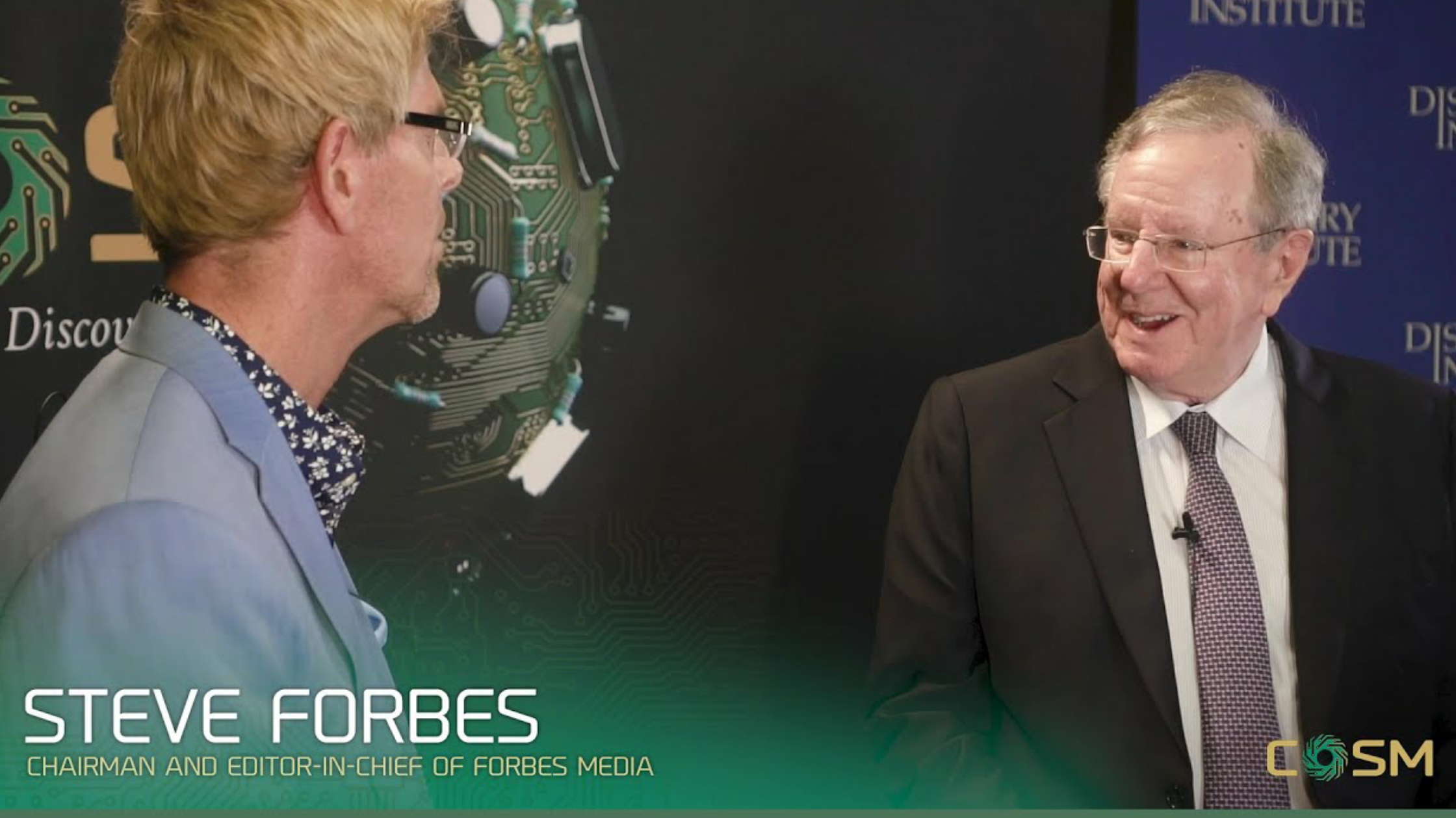 Steve Forbes Speaks on Bitcoin and Cryptocurrency