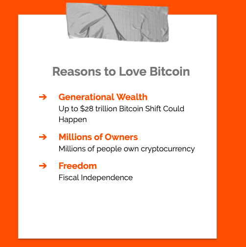 love bitcoin