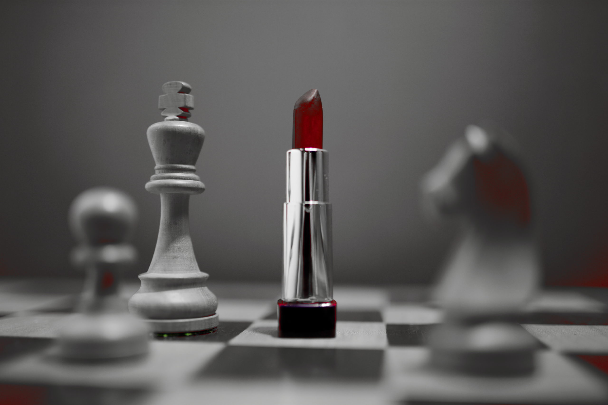 lipstick chess board